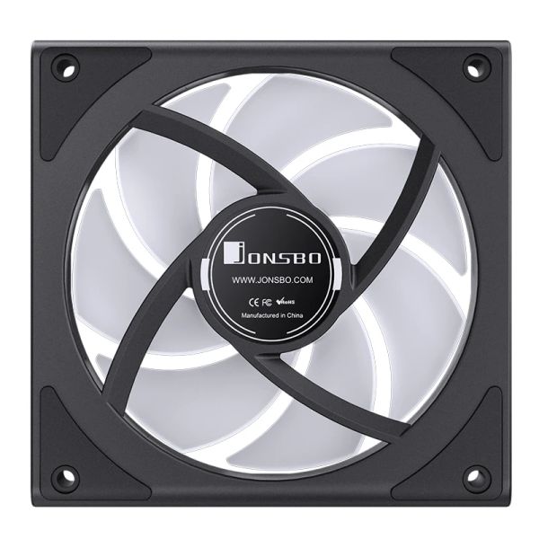 QUẠT TẢN NHIỆT PC JONSBO ZK-120B BLACK (3IN1)