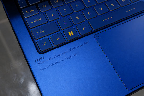 Laptop MSI Prestige 14 Flip AI+ Vincent Van Gogh Edition The Starry Night - 295VN (Ultra X9 378H | Intel Arc B390 | 32GB | 1TB | 14 inch FHD+ OLED)