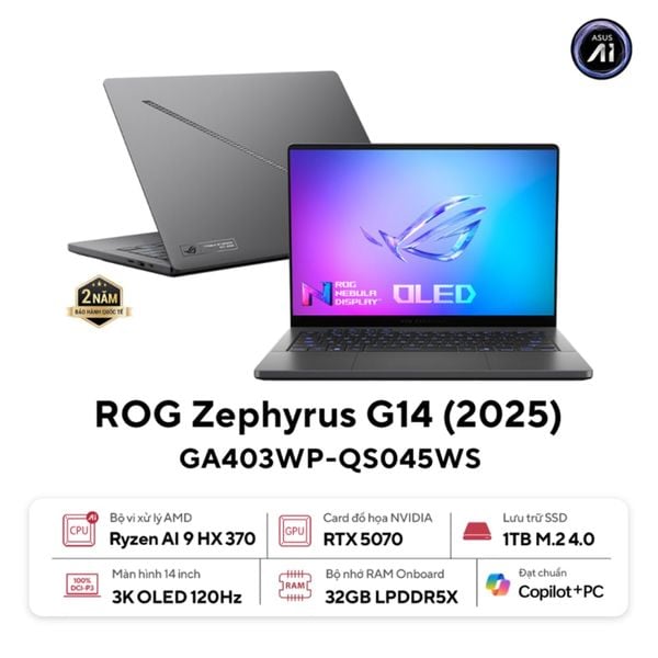Laptop Gaming ASUS ROG Zephyrus G14 GA403WP-QS045WS