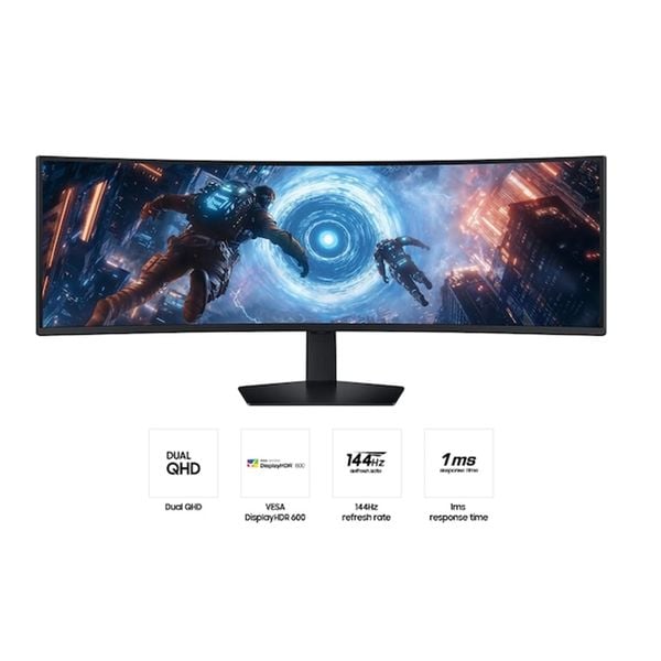 Màn hình Gaming SAMSUNG Odyssey G9 G91F LS49FG912EEXXV (49 inch/144Hz/VA/1ms)