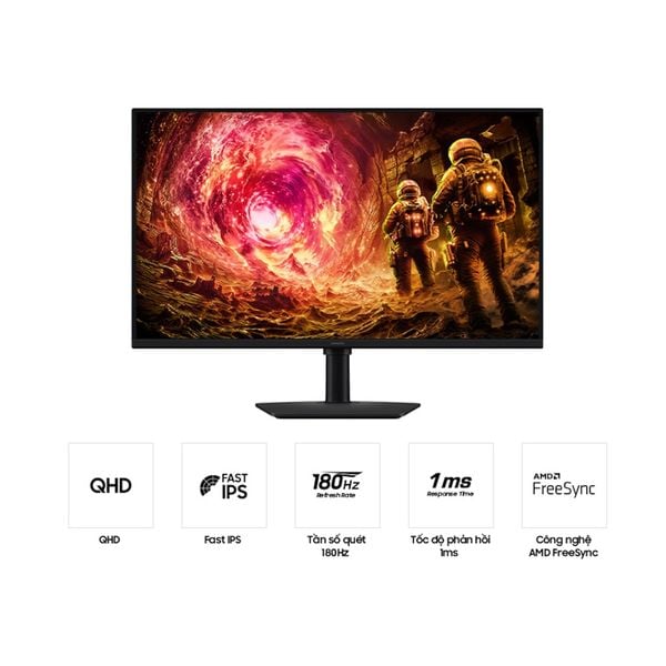 Màn hình Gaming Samsung Odyssey G5 G50F LS27FG502EEXXV (27 inch/QHD/1ms/180Hz/1ms)