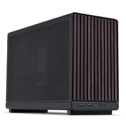 Case Lian Li A3-mATX Wood Edition Black | White