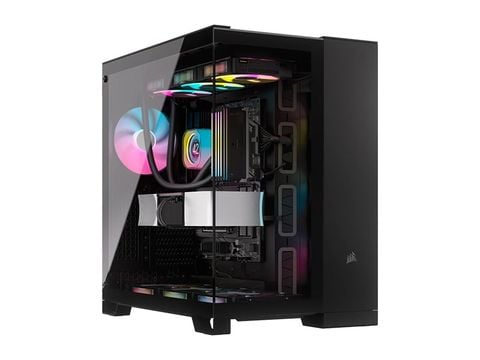 Vỏ case máy tính Corsair 6500X Tempered Glass Mid-Tower White