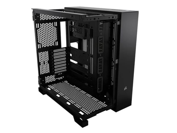 Vỏ case máy tính Corsair 6500X Tempered Glass Mid-Tower White