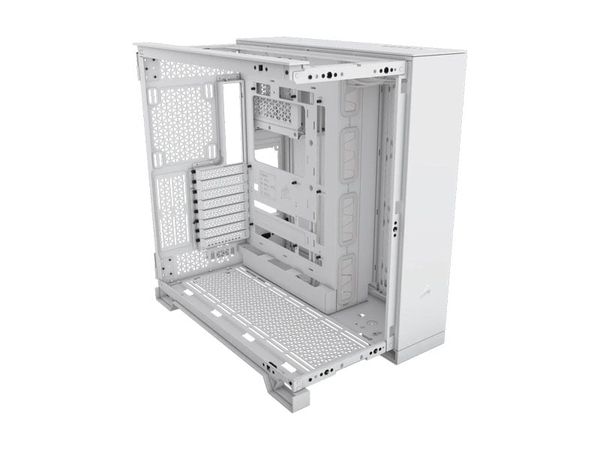 Vỏ case máy tính Corsair 6500X Tempered Glass Mid-Tower White