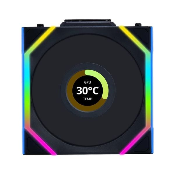 Bộ 3 Fan Case Lian Li Uni Fan SL Wireless LCD 120