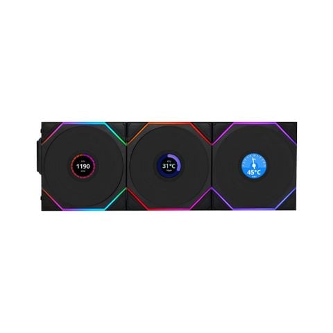 Bộ 3 Fan Case Lian Li Uni Fan TL Wireless LCD 120