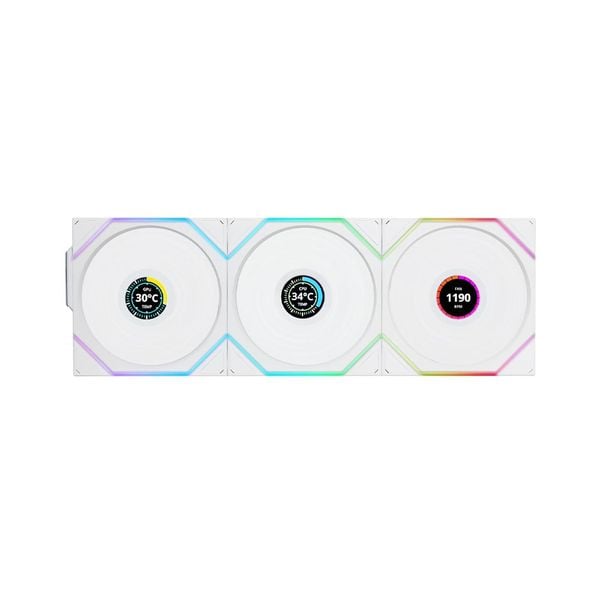 Bộ 3 Fan Case Lian Li Uni Fan TL Wireless LCD 120