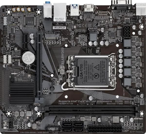 Mainboard Gigabyte H610M H V2 DDR5