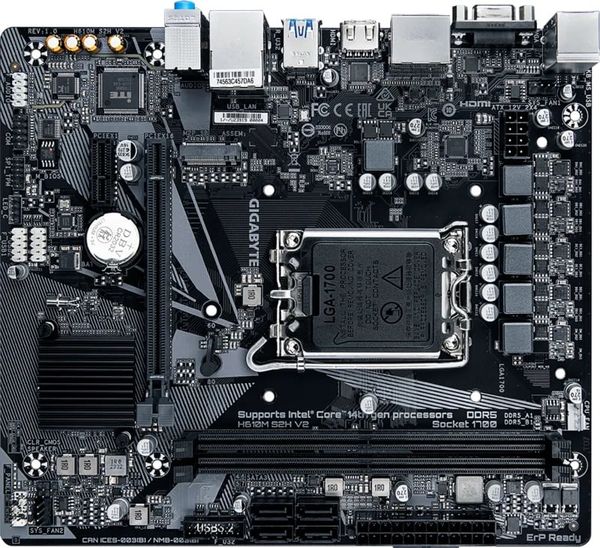 Mainboard Gigabyte H610M S2H V2 DDR5