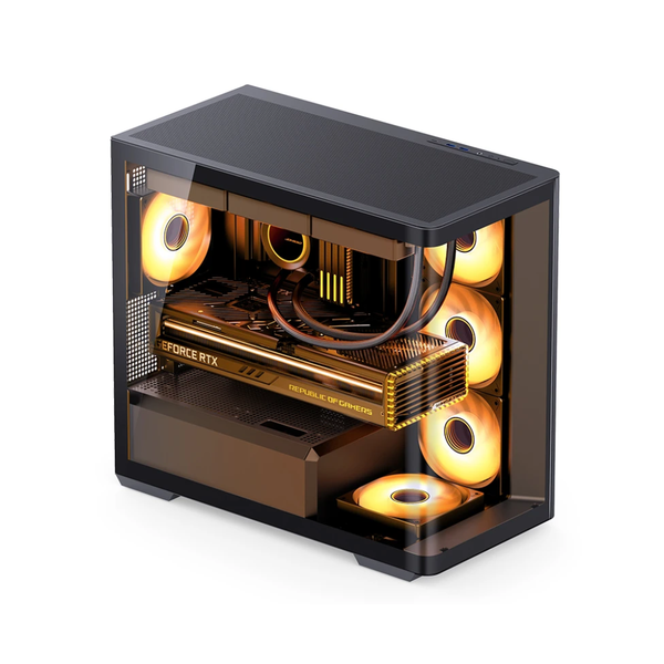 Case Jonsbo D300 M-ATX Black | White