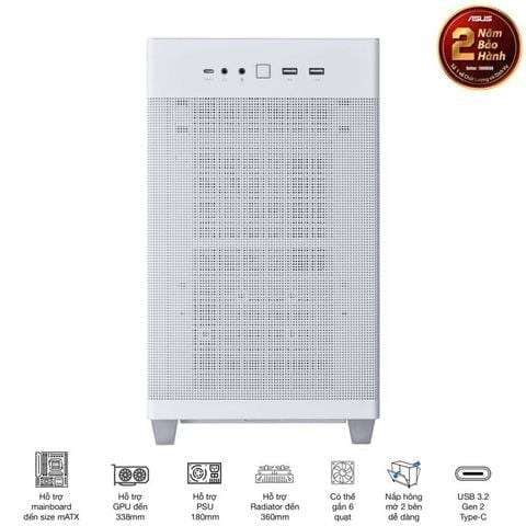 Case Asus Prime AP201 TG Black Edition – mATX