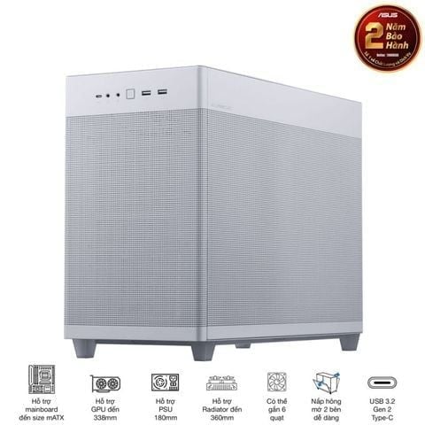 Case Asus Prime AP201 TG Black Edition – mATX