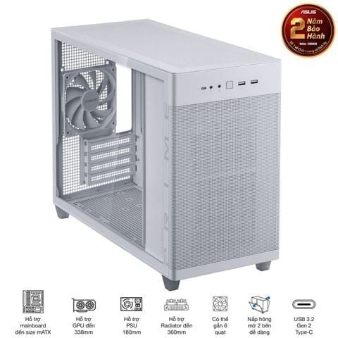 Case Asus Prime AP201 TG Black Edition – mATX