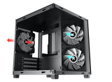 Case Xigmatek AQUA M NANO II Black (EN46964)