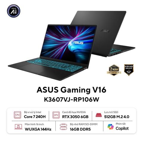 Laptop Gaming Asus AI V16 K3607VJ-RP106W