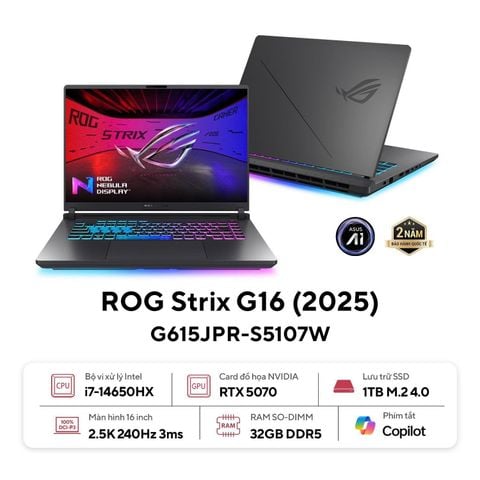 Laptop ASUS ROG Strix G16 G615JPR-S5107W