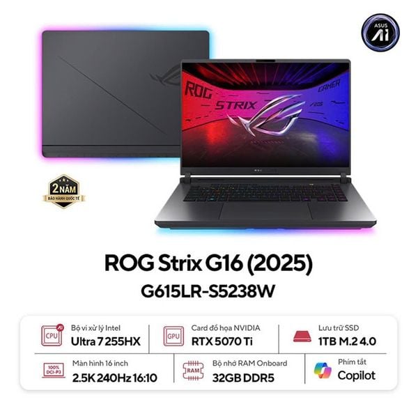 Laptop ASUS ROG Strix G16 G615LR-S5238W