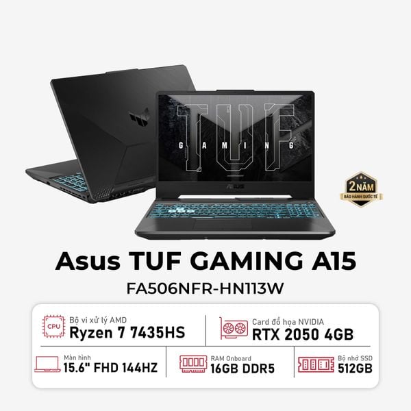Laptop Gaming Asus TUF A15 FA506NFR-HN113W