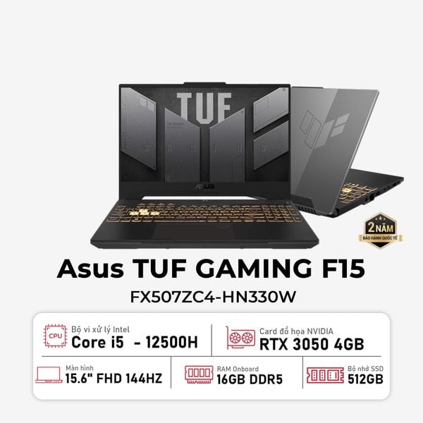 Laptop Gaming Asus TUF F15 FX507ZC4-HN330W