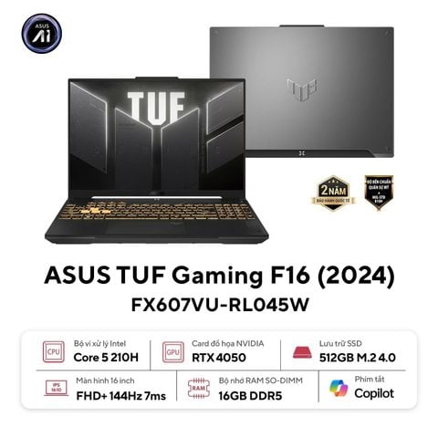 Laptop Gaming Asus TUF F16 FX607VU-RL045W