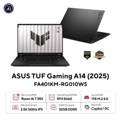 Laptop ASUS TUF Gaming A14 FA401KM-RG010WS