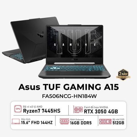 Laptop Asus TUF Gaming A15 FA506NCG-HN184W