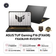 Laptop Gaming ASUS TUF Gaming F16 FX608JHR-RV037W  (Core i7-14650HX | RTX 5050 | 16GB | 1TB | 100% sRGB)