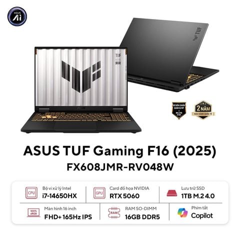 Laptop ASUS TUF Gaming F16 FX608JMR-RV048W