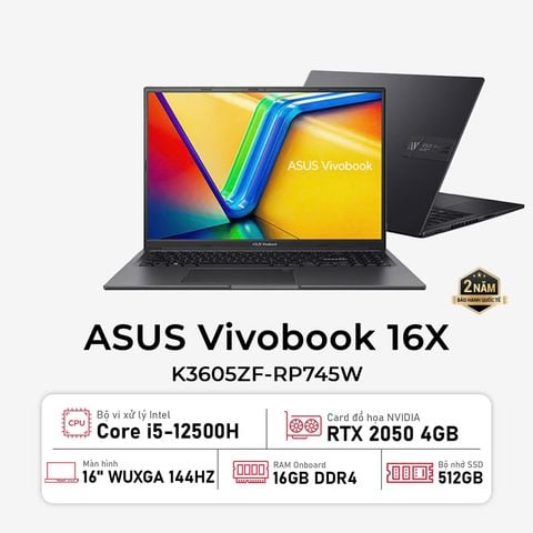 Laptop Asus Vivobook 16X K3605ZF-RP745W