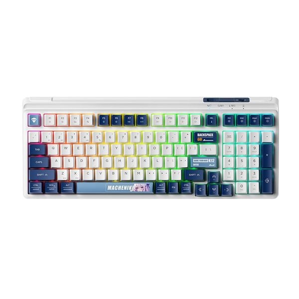 Bàn phím cơ Machenike K12 Tri-Mode (98 Phím, LED RGB)