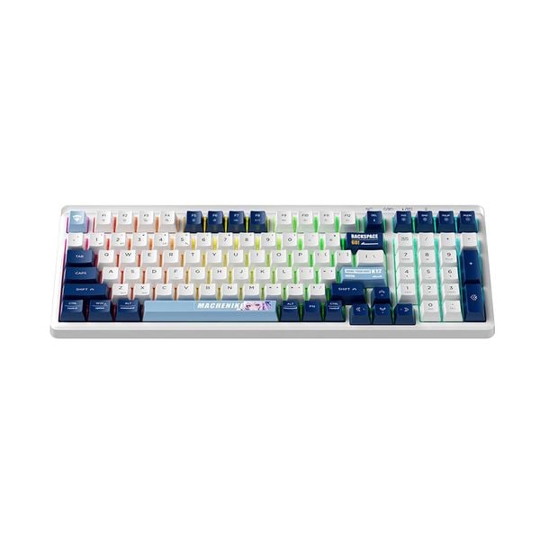 Bàn phím cơ Machenike K12 Tri-Mode (98 Phím, LED RGB)