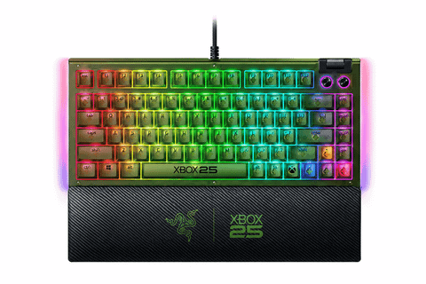 Bàn phím Gaming Razer BlackWidow V4 75 - XBOX 25 Anniversary Edition