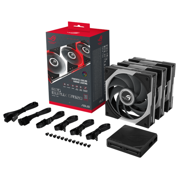 Bộ 3 Fan Case Asus ROG Eurux GR120 ARGB