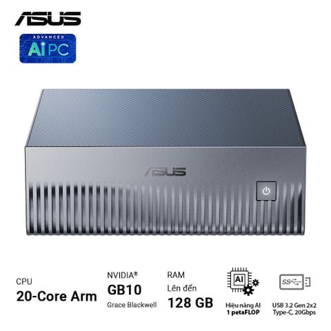 Mini PC AI Asus Ascent GX10-GG0012BN (Nvidia GB10 | 128 GB RAM |1TB M.2 NVMe SSD, OpenClaw, NemoClaw)