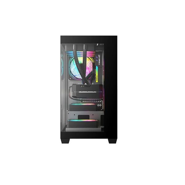 Case Aigo C218M (mATX | Trắng, Đen | Không Fan)