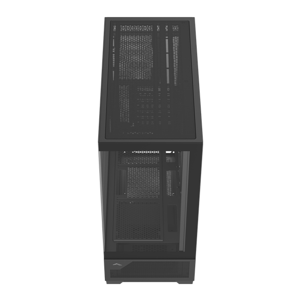 Case hồ cá SAMA V43E (Chưa kèm Fan) | F-ATX, Mặt kính, Đen