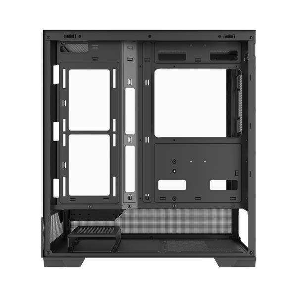 Case hồ cá SAMA V43E (Chưa kèm Fan) | F-ATX, Mặt kính, Đen