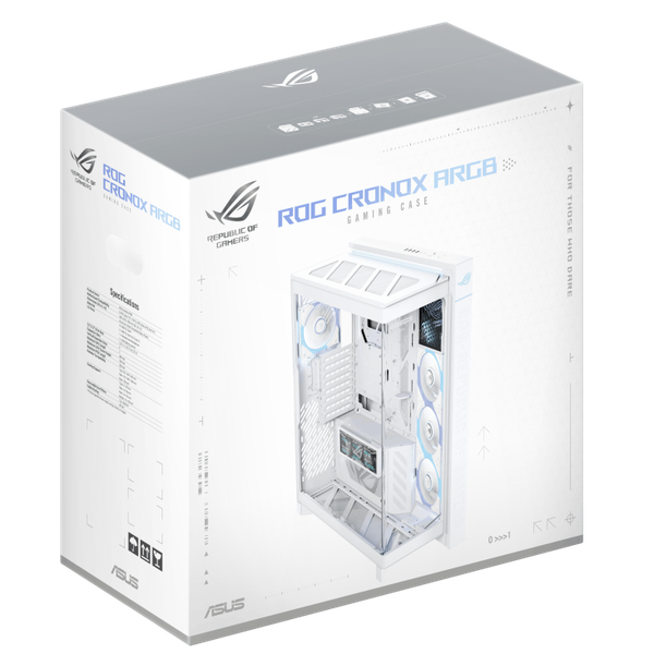 Case Asus ROG Cronox ARGB GR801 WHITE