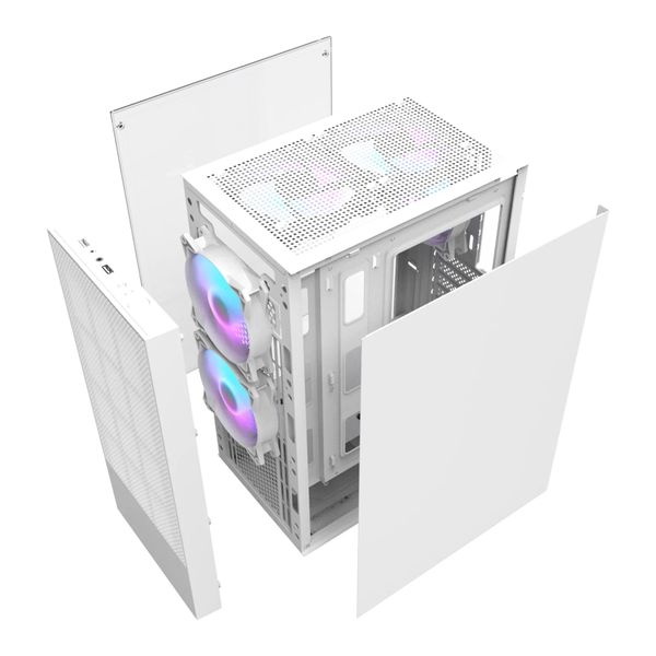 Case DarkFlash A290 Mid Tower Black | White