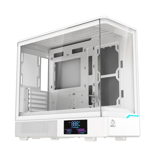 Case MIK H7 Curved 360 m-ATX Black | White