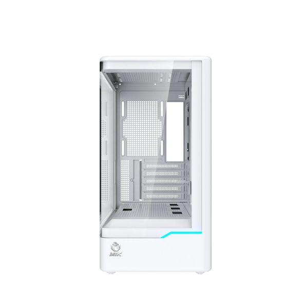 Case MIK H7 Curved 360 ATX Black | White