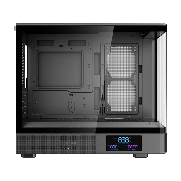 Case MIK H7 Curved 360 ATX Black | White
