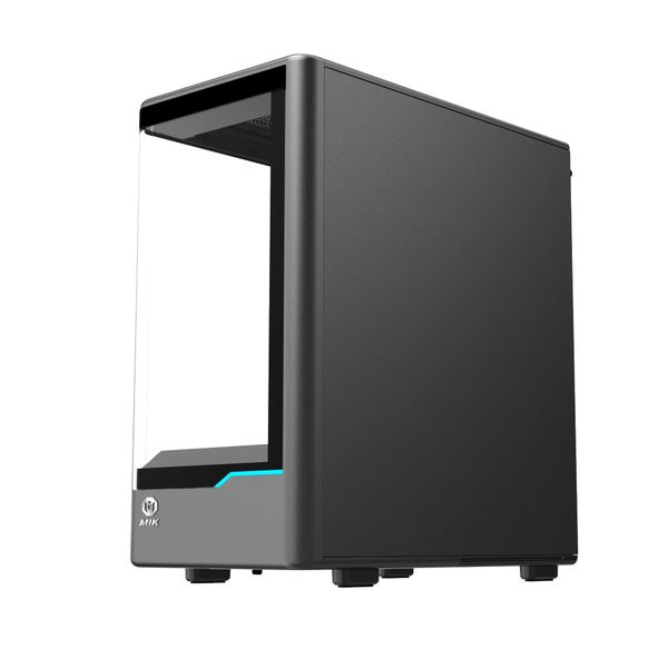 Case MIK H7 Curved 240 m-ATX Black | White