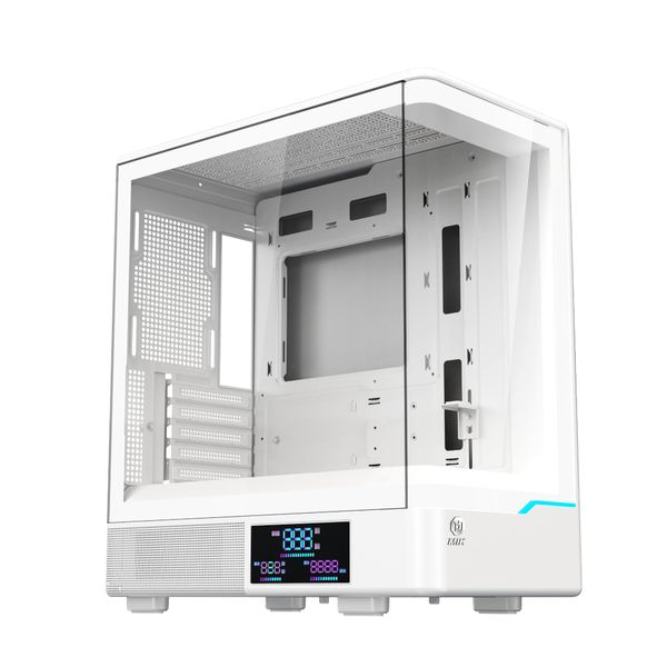 Case MIK H7 Curved 240 m-ATX Black | White
