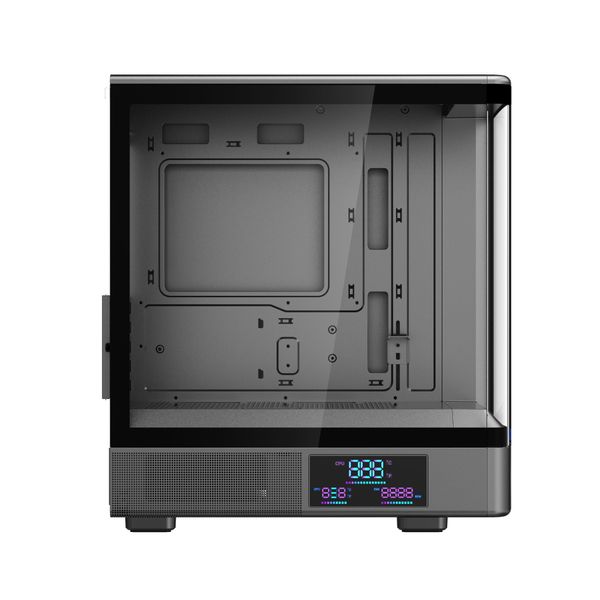 Case MIK H7 Curved 240 m-ATX Black | White