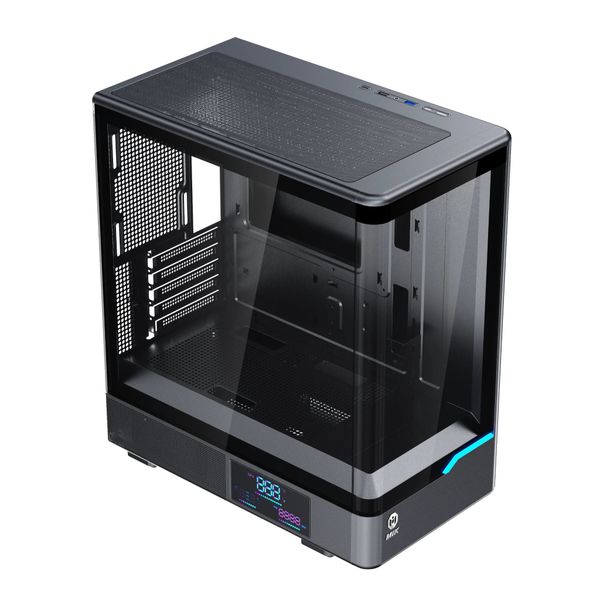 Case MIK H7 Curved 240 m-ATX Black | White