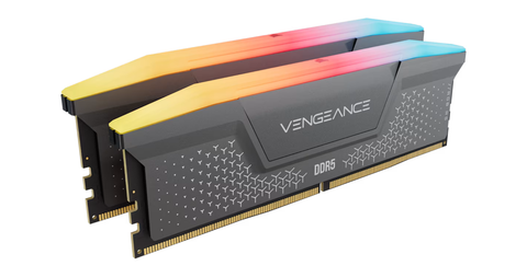 RAM PC Corsair Vengeance RGB RS 64GB (2x32GB) DDR5 5600MT/s - CMG64GX5M2B5600Z40