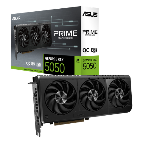 VGA ASUS Prime GeForce RTX 5050 8GB GDDR6 OC Edition (PRIME-RTX5050-O8G)