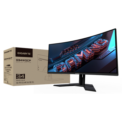Màn hình Gaming Gigabyte G34WQCP (34 inch /WQHD /VA /180Hz /1ms)